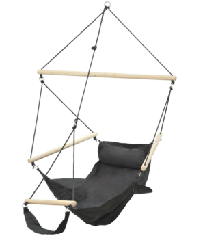 'Swinger' Black Hangstoel - Zwart - Amazonas