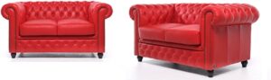 The Chesterfield Brand Brighton -2+2 zits - Rood