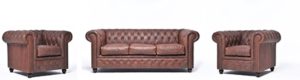 The Chesterfield Brand Vintage - 3+1+1 zits - Vintage Bruin