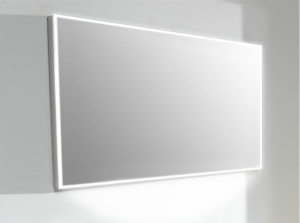 Thebalux Square LED spiegel 80cm met spiegelverwarming
