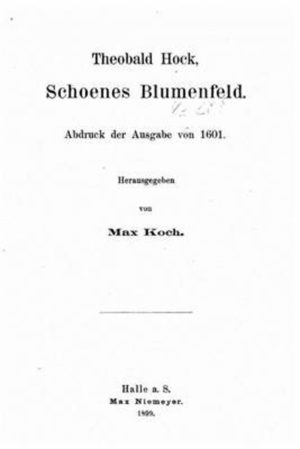 Theobald Hock, Schoenes Bluemenfeld
