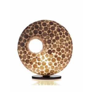 VillaFlor Tafellamp schelp Coin Gold donut