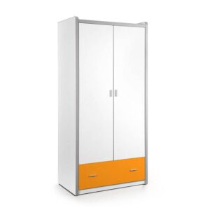 Vipack Bonny - Kledingkast 2 deurs Kleur: Oranje