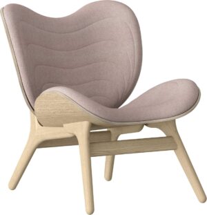 Vita Copenhagen - A Conversation Piece - Houten fauteuil - Bekleed - Roze