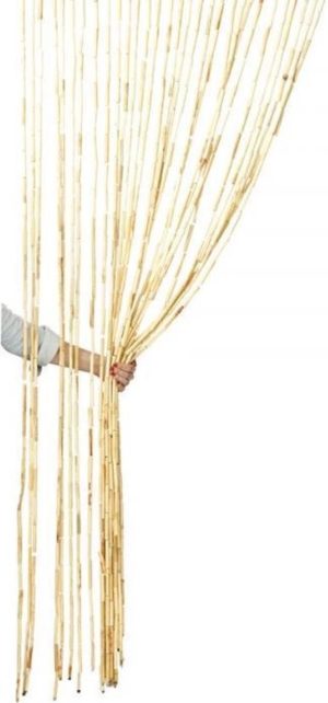 Vliegengordijn bamboe - 30 strengen - 90x200 cm