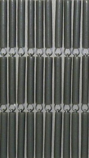 Vliegengordijnenexpert Hulzen - Vliegengordijn - 100x240 cm - Zilver/Metallic