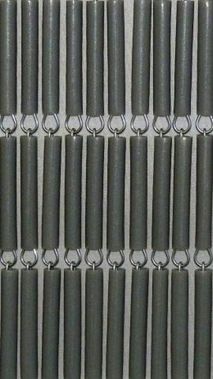 Vliegengordijnenexpert Hulzen - Vliegengordijn - 90x210 cm - Zilver/Metallic