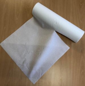 Voordelige verpakking met 6x papierrol voor de babyverschoontafel of commode