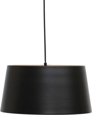 WOOOD Pien Hanglamp - Metaal - Black - 20x40x40