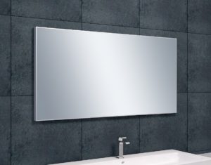 Wiesbaden Edge spiegel 120x60 cm met aluminium lijst