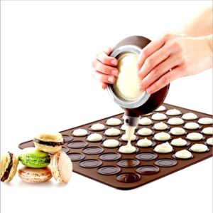 WiseGoods - Siliconen Macaron Bakplaat - Macaron Bak Ovenplaat - Bakmat Voor Macarons - 30 Gaten