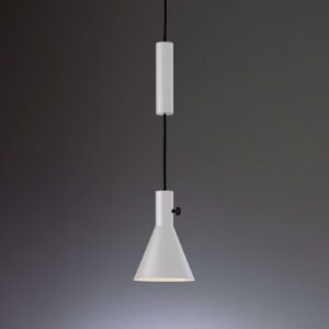 Witte led designer hanglamp Eleu