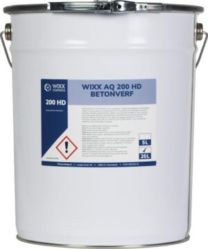 Wixx AQ 200 HD Betonverf | Antraciet Ral 7016 | 20 liter