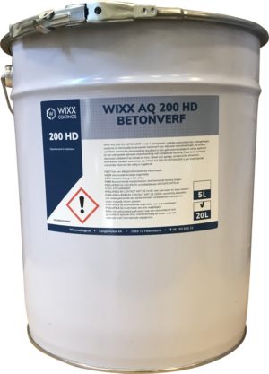 Wixx AQ 200 HD Betonverf | Wit | 20 liter