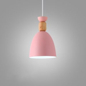 YWXLight eenvoudige eetkamer thuis eettafel slaapkamer bed creatief kroonluchter (roze)