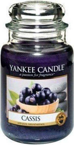 Yankee Candle Large Jar Geurkaars - Cassis