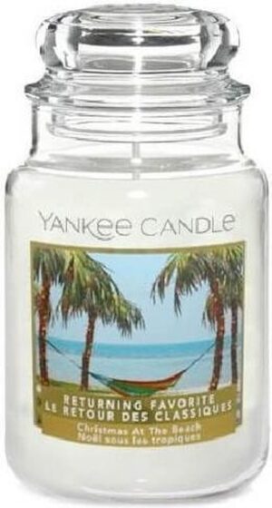 Yankee Candle Large Jar Geurkaars - Christmas at the Beach
