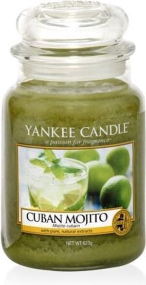 Yankee Candle Large Jar Geurkaars - Cuban Mojito