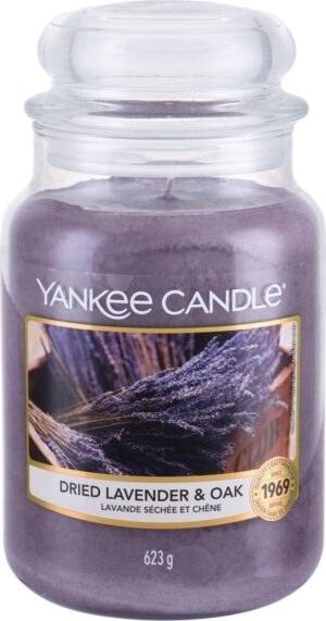 Yankee Candle Large Jar Geurkaars - Dried Lavender & Oak