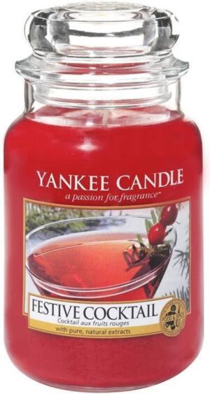 Yankee Candle Large Jar Geurkaars - Festive Coctail