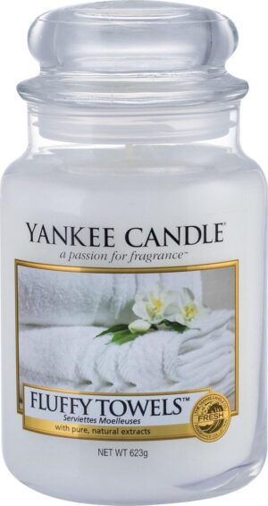 Yankee Candle Large Jar Geurkaars - Fluffy Towels
