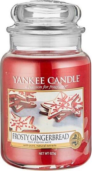 Yankee Candle Large Jar Geurkaars - Frosty Gingerbread