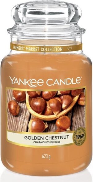 Yankee Candle Large Jar Geurkaars - Golden Chestnut