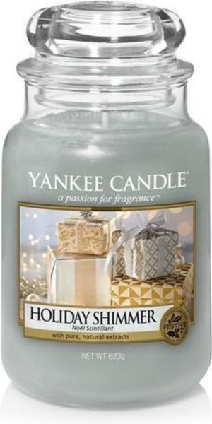 Yankee Candle Large Jar Geurkaars - Holiday Shimmer
