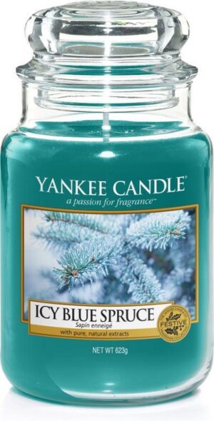 Yankee Candle Large Jar Geurkaars - Icy Blue Spruce