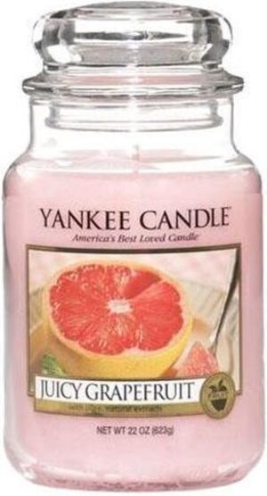 Yankee Candle Large Jar Geurkaars - Juicy Grapefruit