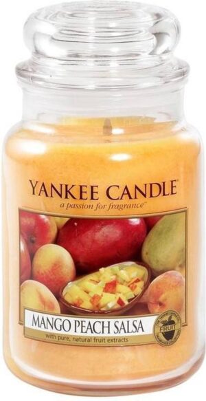 Yankee Candle Large Jar Geurkaars - Mango Peach Salsa