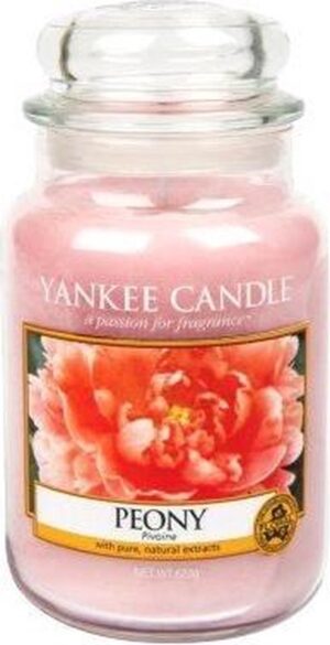Yankee Candle Large Jar Geurkaars - Peony