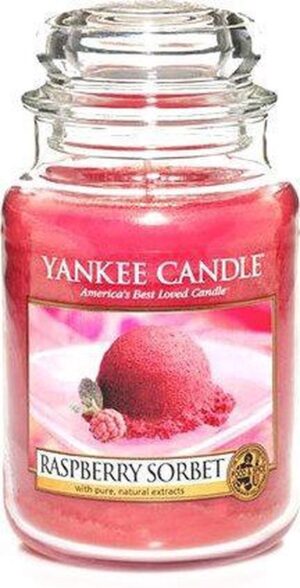 Yankee Candle Large Jar Geurkaars - Raspberry Sorbet