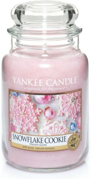 Yankee Candle Large Jar Geurkaars - Snowflake Cookie