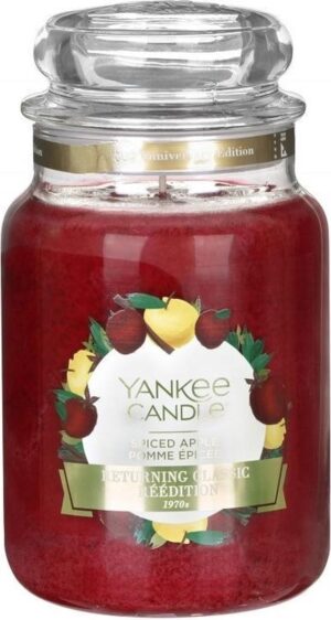 Yankee Candle Large Jar Geurkaars - Spiced Apple