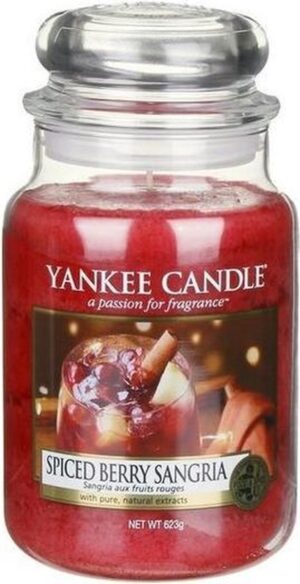 Yankee Candle Large Jar Geurkaars - Spiced Berry Sangria