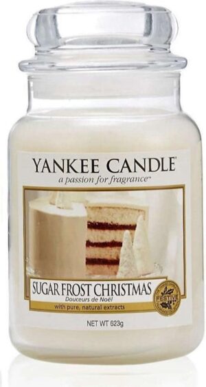 Yankee Candle Large Jar Geurkaars - Sugar Frost Christmas