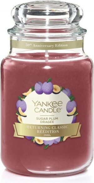 Yankee Candle Large Jar Geurkaars - Sugar Plum Fig