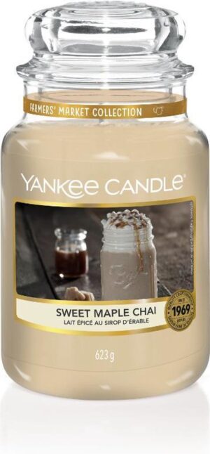 Yankee Candle Large Jar Geurkaars - Sweet Maple Chai