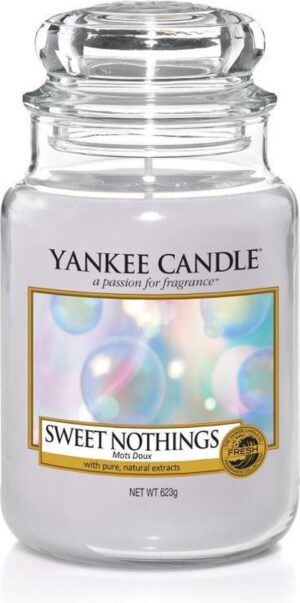 Yankee Candle Large Jar Geurkaars - Sweet Nothings