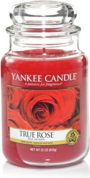 Yankee Candle Large Jar Geurkaars - True Rose