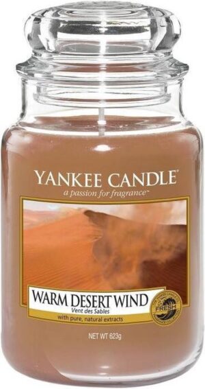 Yankee Candle Large Jar Geurkaars - Warm Desert Wind