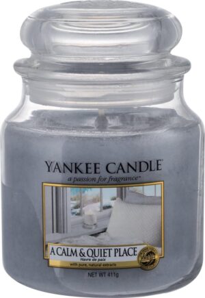 Yankee Candle Medium Jar Geurkaars - A Calm and Quiet Plaxe