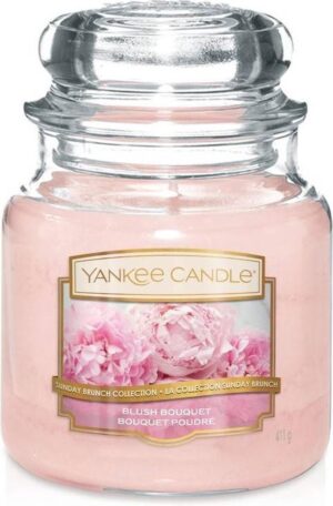 Yankee Candle Medium Jar Geurkaars - Blush Bouquet