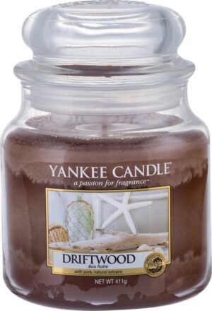 Yankee Candle Medium Jar Geurkaars - Driftwood