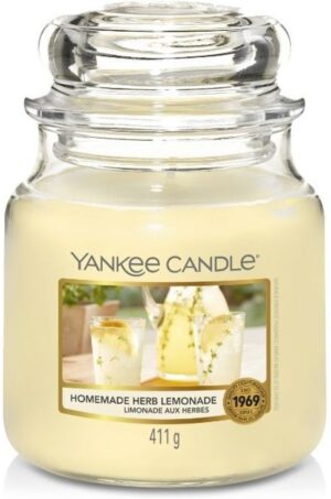 Yankee Candle Medium Jar Geurkaars - Homemade Herb Lemonade