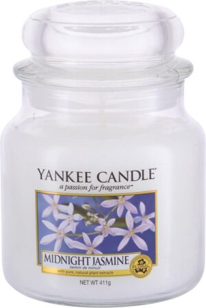 Yankee Candle Medium Jar Geurkaars - Midnight Jasmine
