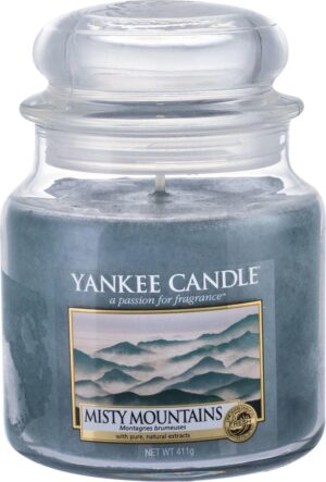 Yankee Candle Medium Jar Geurkaars - Misty Mountains