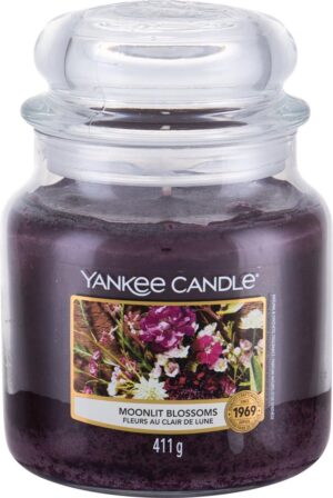 Yankee Candle Medium Jar Geurkaars - Moonlit Blossoms