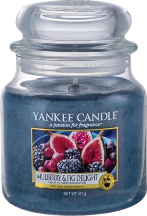 Yankee Candle Medium Jar Geurkaars - Mulberry & Fig Delight